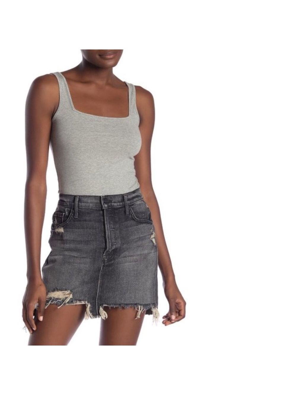 BP. Square Neck Tank Bodysuit